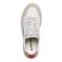 Autry - Medalist Low Sneakers in Leather and Suede, Women , Orange