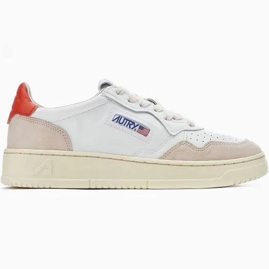 Autry Medalist Low Sneakers in Leather and Suede