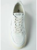 Autry Medalist Low Sneakers in Leather White