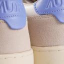 Autry Medalist Low Sneakers - White & Vista - AULMLS55-WHV SUE/LT