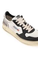 Autry Medalist Low Super Vintage Sneakers AVLMSV11 White Black Silver - 41