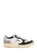 Autry Medalist Low Super Vintage Sneakers AVLMSV11 White Black Silver - 41