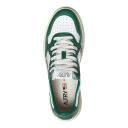 Autry Green & White Medalist Low Sneakers