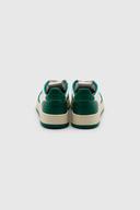 Autry Green & White Medalist Low Sneakers
