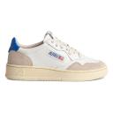 Autry - Medalist Low-Top Leather/Suede Sneakers - Women - Blue