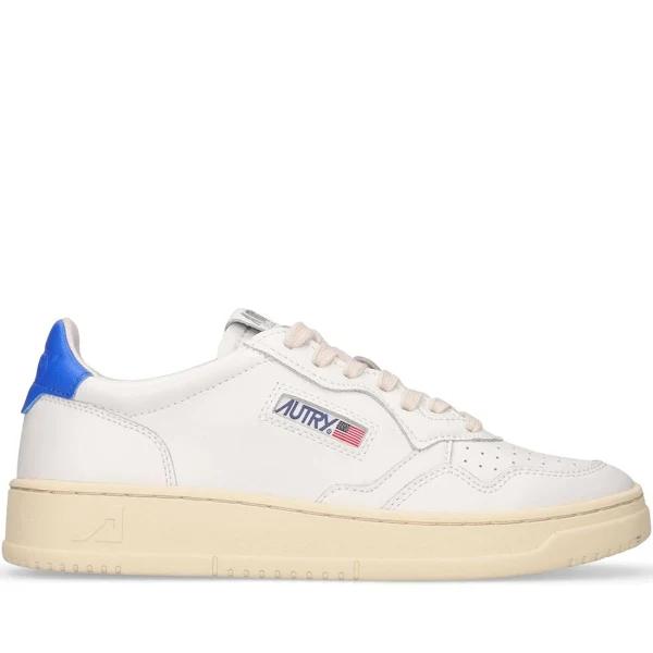 Autry - Medalist Low-Top Leather/Suede Sneakers - Women - Blue