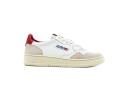 Autry - Medalist Low-Top Leather/Suede Sneakers - Women - Red