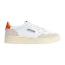 Autry Medalist Low - White / Orange - US 10 - Men