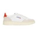 Autry Medalist Low - White / Orange - US 13 - Men