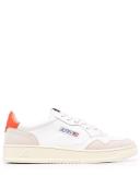 Autry Medalist Low - White / Orange - US 9 - Men