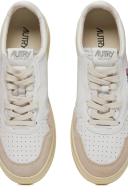 Autry - Medalist ls33 sneaker in White suede leather 46