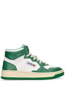 Autry Medalist Mid - White / Green - US 9 - Women