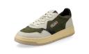 Autry - Medalist Suede and Corduroy Trainers - Mens - Green Multi