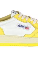 Autry Medalist W, White / Yellow