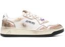 Autry Medalist White Pink Suede (Women's)