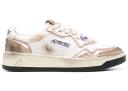 Autry Medalist White Pink Suede (Women's)