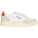 Autry Medalist White Pink Suede (Women's)