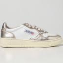 Autry Medalist White Pink Suede (Women's)