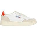 Autry Medalist White Pink Suede (Women's)
