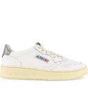 Autry Medalist White Pink Suede (Women's)