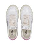 Autry | Medalist White/Pink Trainer