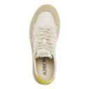 Autry - Medalist Women's Shoes LEAT/SUEDE White/Yellow - 38