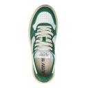 Autry Medalist Womens White/Green Size 38 - Hype DC | AfterPay Available