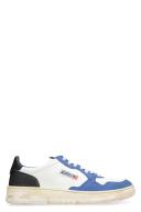 Autry | Men Medalist Super Vintage Low Sneakers Wht/blue/blk 44