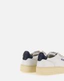 Autry Men's 01 Low Leather Sneakers in White/Navy, Size UK 10 | END. Clothing