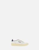 Autry Men's 01 Low Leather Sneakers in White/Navy, Size UK 10 | END. Clothing