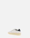 Autry Men's 01 Low Leather Sneakers in White/Navy, Size UK 10 | END. Clothing