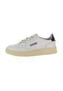 Autry Men's 01 Low Leather Sneakers in White/Navy, Size UK 10 | END. Clothing