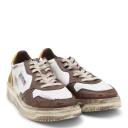 Autry Men's Super Vintage Low Sneakers in White/Brown, Size UK 9 | END. Clothing