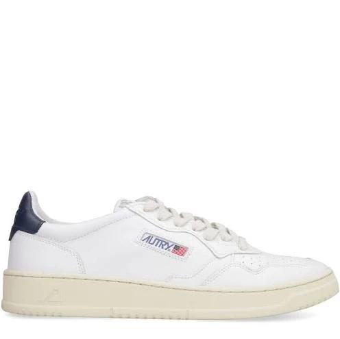 Autry - Sneaker medalist low bianca blu 41