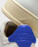 Autry White and Blue Leather 01 Low Sneakers