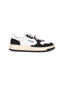 Autry White & Black Medalist Low Sneakers