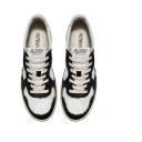 Autry White & Black Medalist Low Sneakers