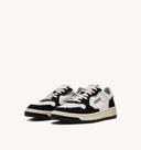 Autry White & Black Medalist Low Sneakers
