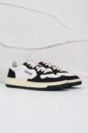 Autry White & Black Medalist Low Sneakers