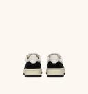 Autry White & Black Medalist Low Sneakers