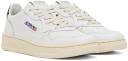 Autry White & Black Medalist Low Sneakers
