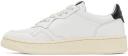 Autry White & Black Medalist Low Sneakers