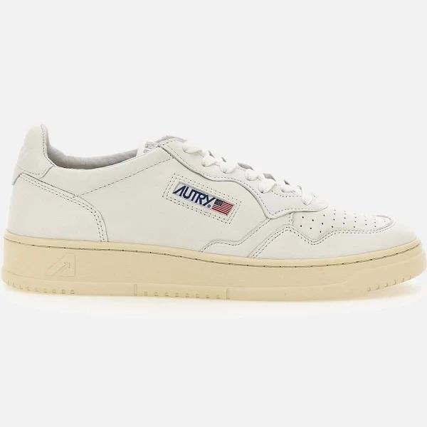 AUTRY White Medalist Low Sneakers