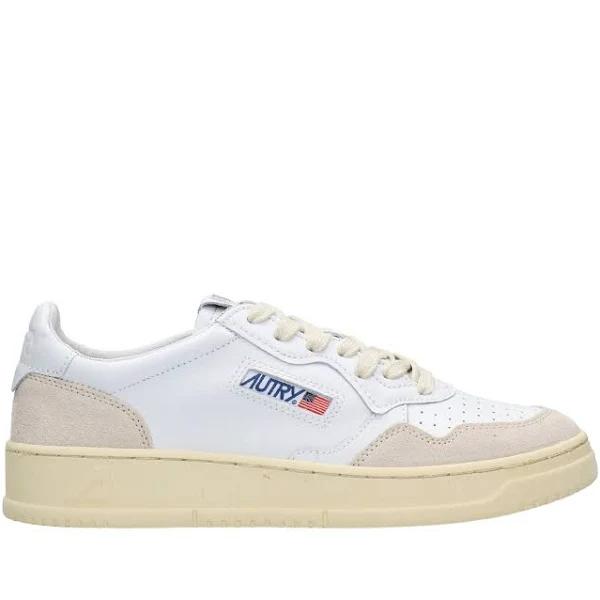 AUTRY White Medalist Low Sneakers