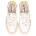 Autry | Women Medalist Leather Low Sneakers White 37