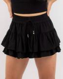 Ava and Ever Girls' Lulu Skort in Black | Size 14