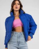 Ava and Ever Women's Academy Puffer Jacket in Blue | Size 12