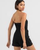 Ava and Ever Women's Ann Playsuit in Black | Size 08