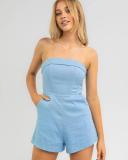 Ava and Ever Women's Ann Playsuit in Blue | Size 08