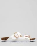 Ava and Ever Women's Cortina Slides Sandals in White | Size 08